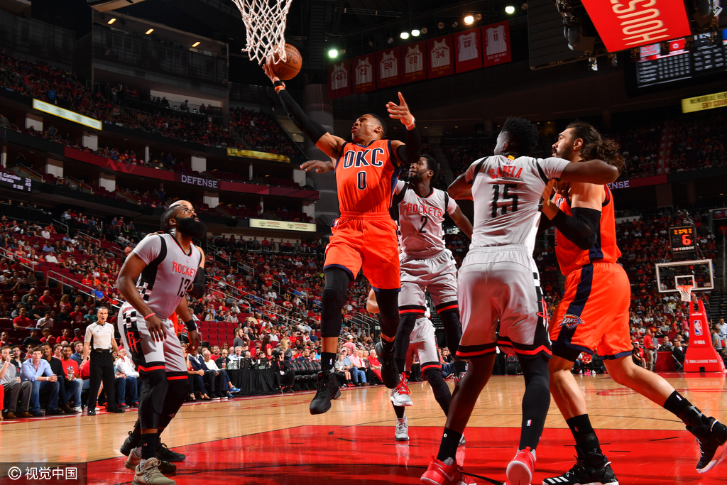 火箭主场大胜雷霆,提升排名 火箭主场大胜雷霆,提升排名