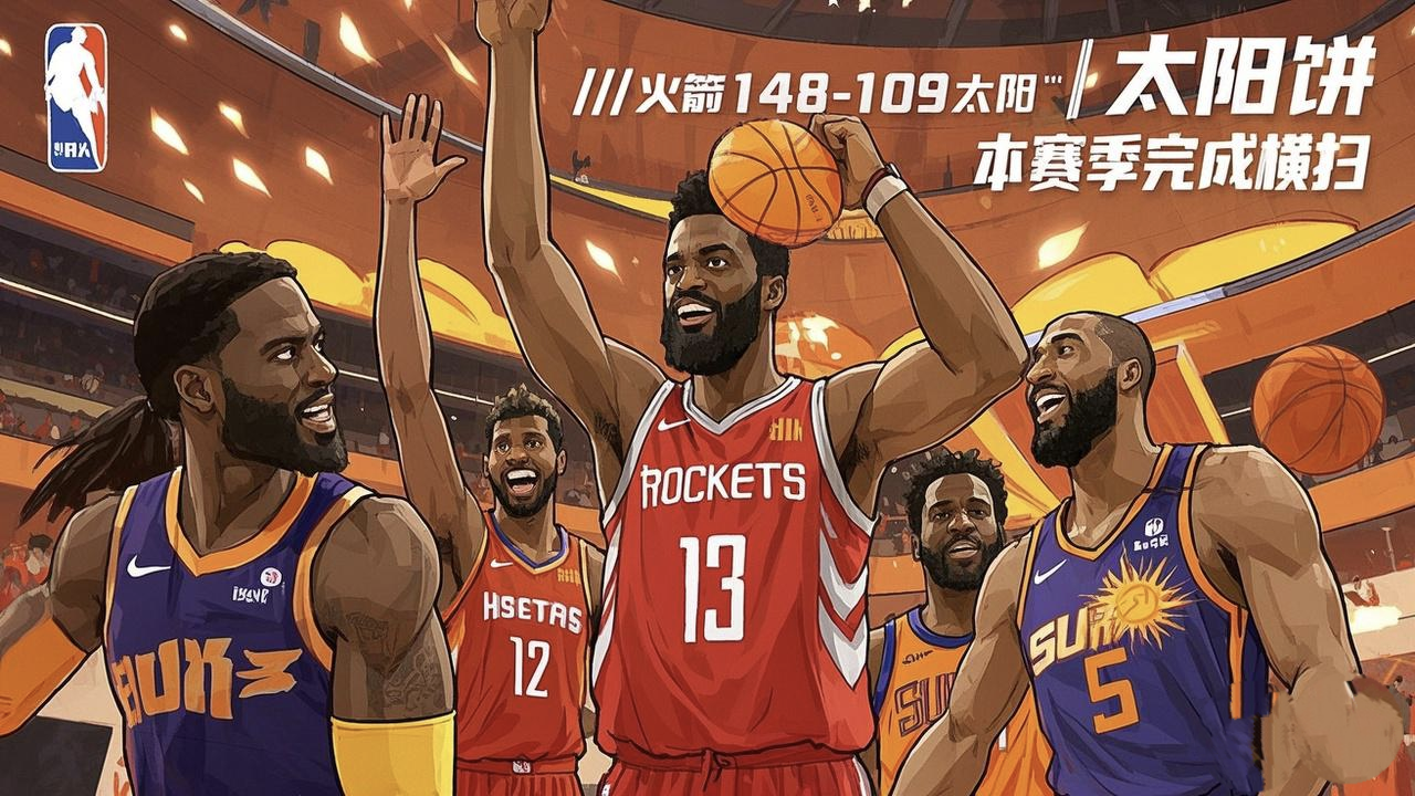 火箭击败太阳，伍德贡献关键三分的简单介绍