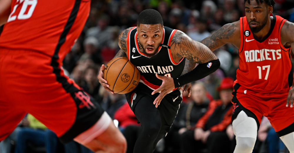 开拓者惨败奇才，利拉德单节狂砍15分